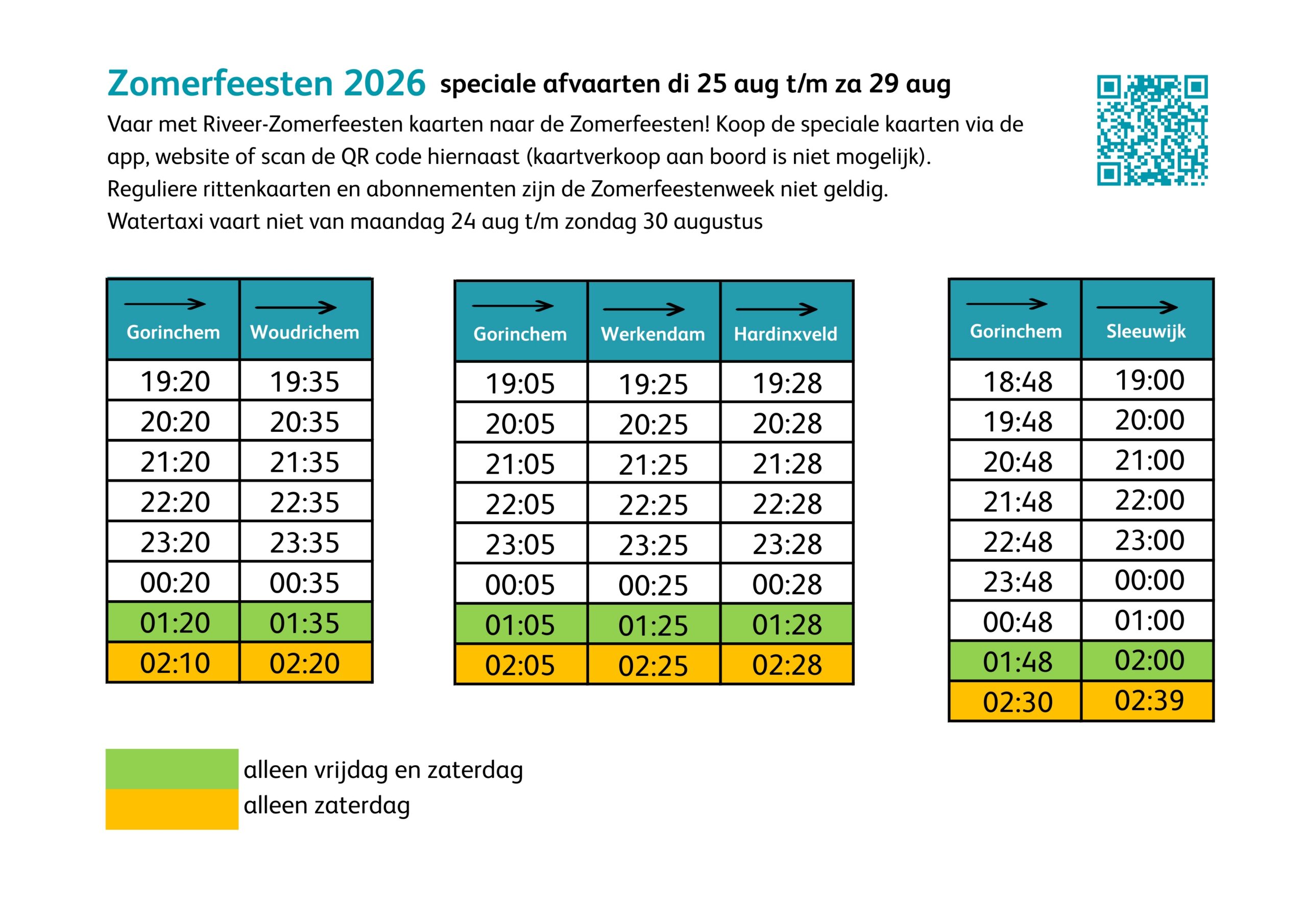 zomerfeesten 2026